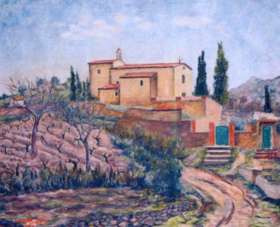Les Capucins &agrave;  C&eacute;ret par  Frank Burty