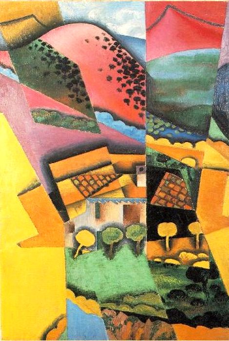 Paysage &agrave; C&eacute;ret par Juan Gris