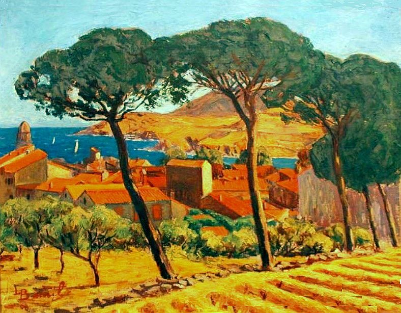 Collioure par  Louis Bausil
