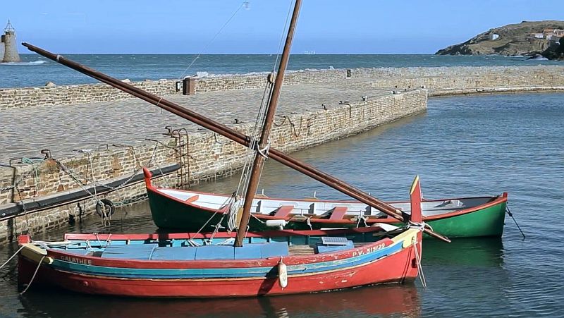 Barques catalanes &agrave; Collioure