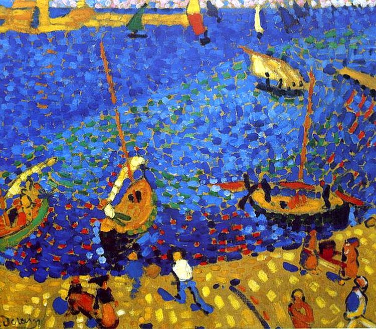 Bateaux &agrave; Collioure par Andr&eacute; Derain