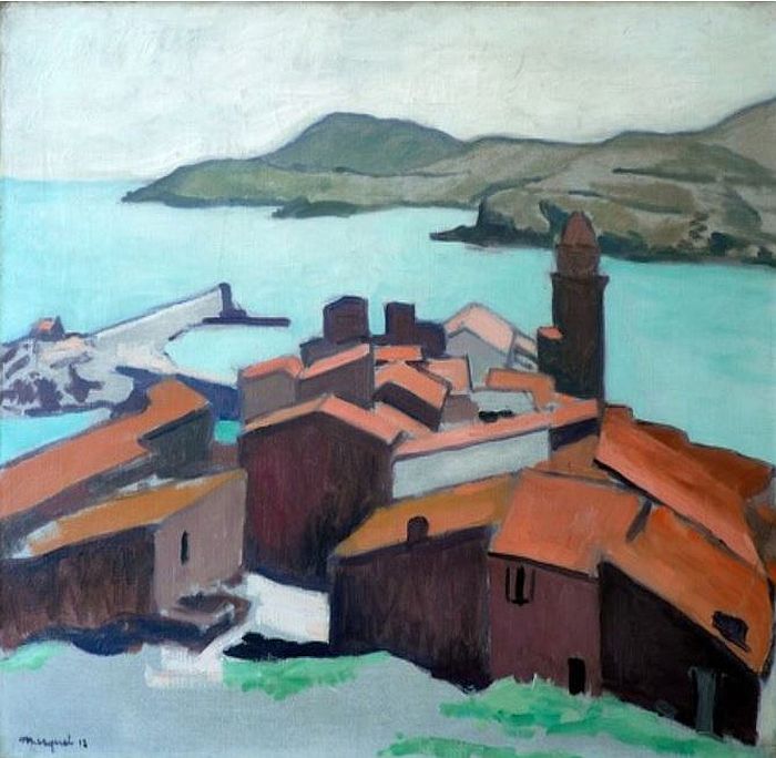 Vue de Collioure par  Albert Marquet