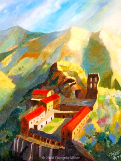 abbatiale-st-michel de cuxa par paul reibel