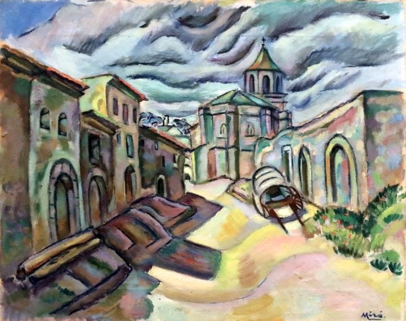 Rue de Prades par Joan Miro