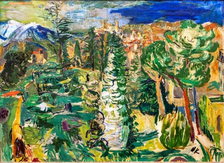 Vernet les Bains par Oskar Kokoshka