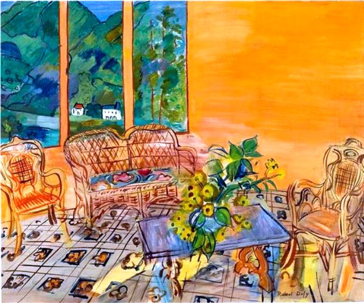 Vernet les Bains par Raoul Dufy