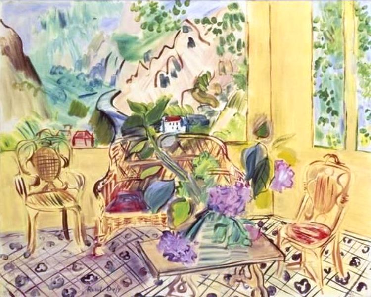 Vernet les Bains par Raoul Dufy