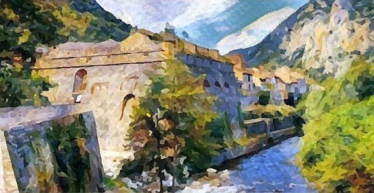 Villefranche de Conflent et le T&ecirc;t par Dan Kopel
