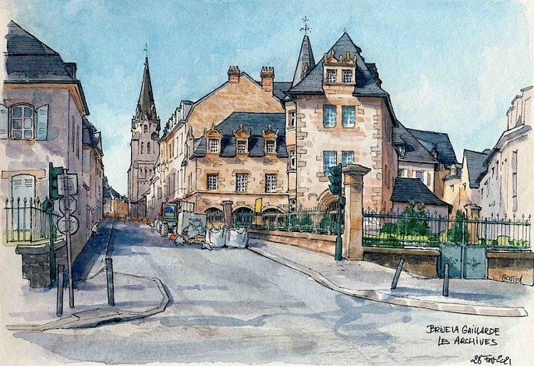 Brive la Gaillarde par Catherine Gout