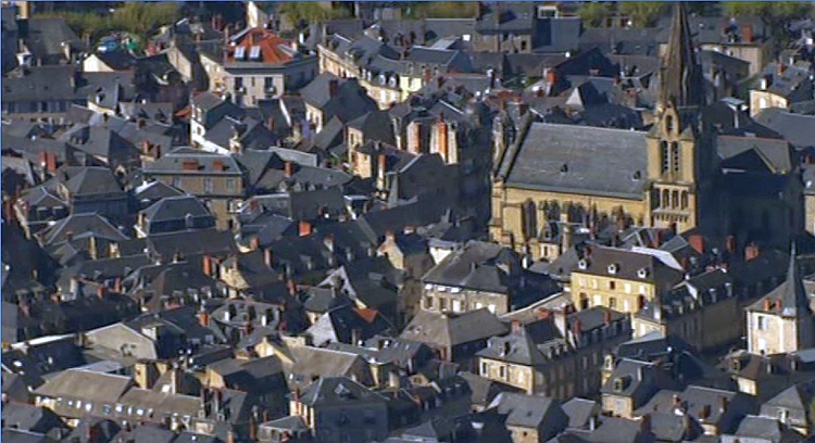 Vue de Brive la Gaillarde 