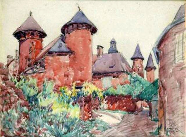 Collonges la Rouge par  Claude Bils