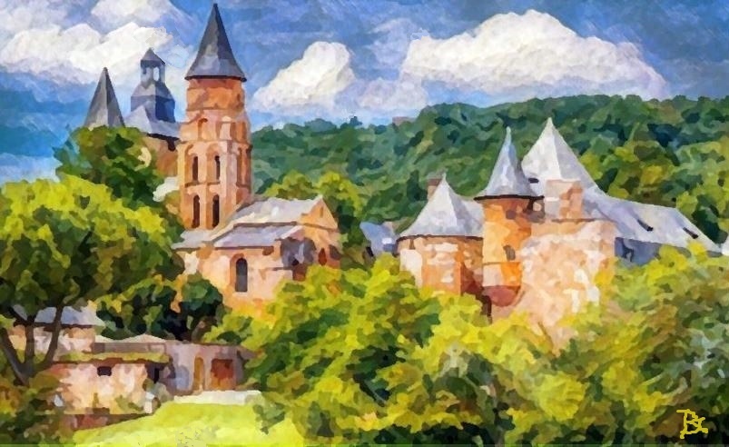 Collonges la Rouge par  Dan Kopel