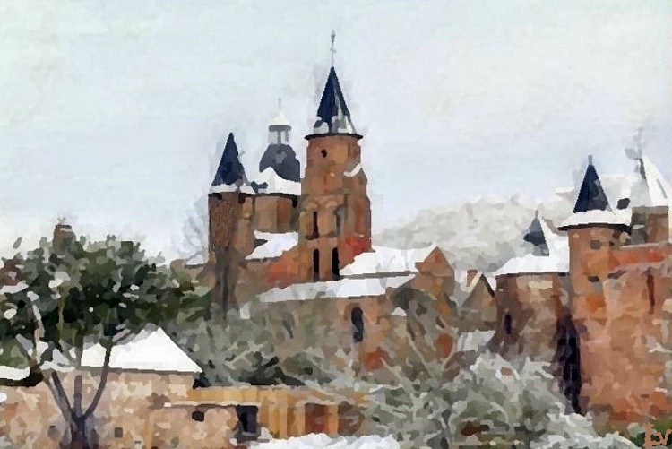 Collonges la Rouge par  Laura Voolu