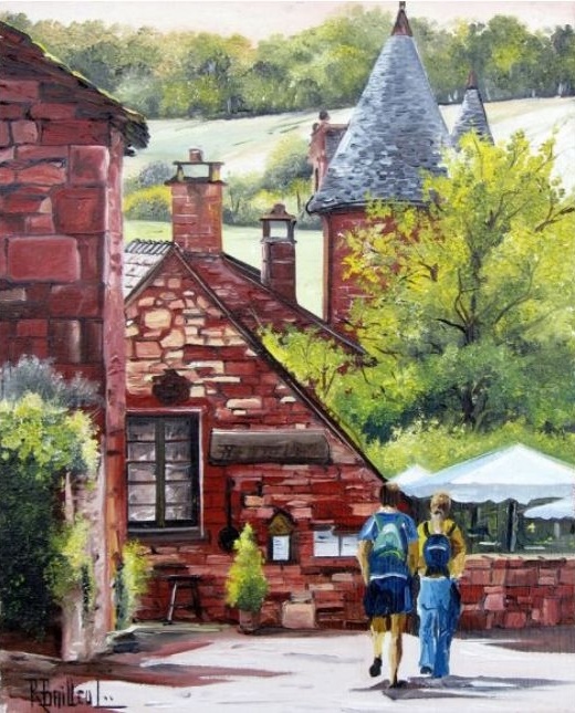 Collonges la Rouge par Roger Bailleul