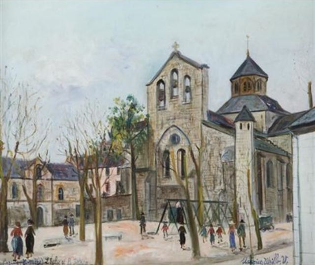 Aubazine par Maurice Utrillo