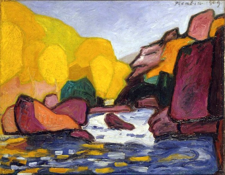 Crozant par  Francis Picabia