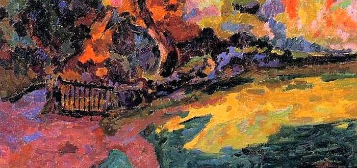 Paysage &agrave; Crozant par Armand Guillaumin