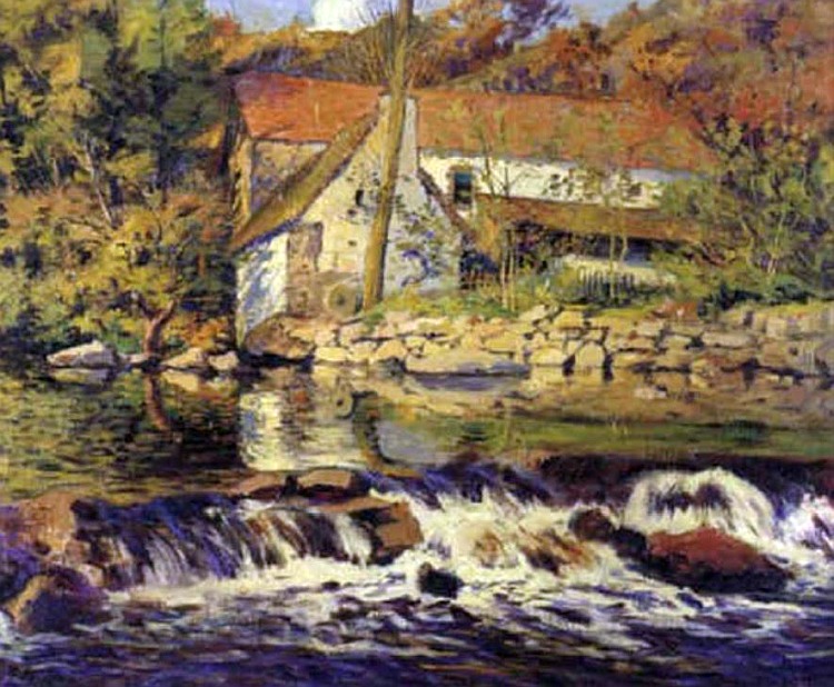 Crozant par Paul Madeline