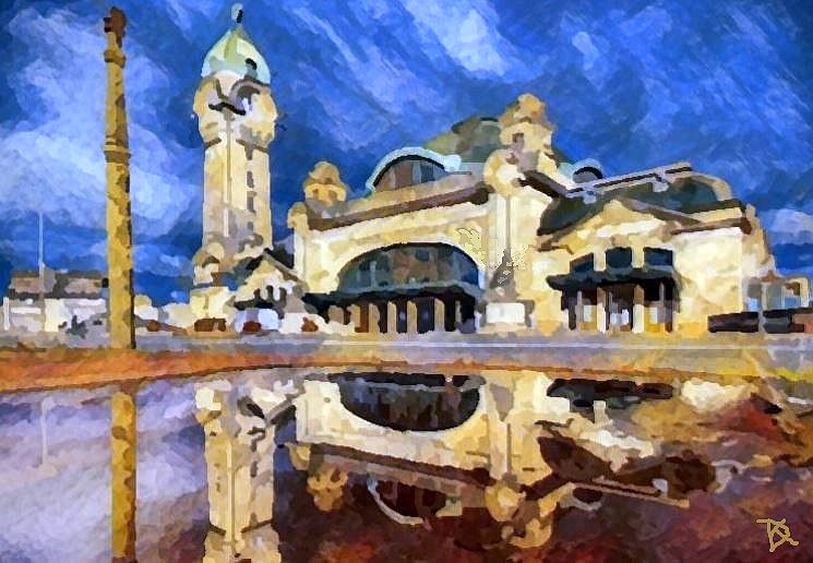 Limoges la gare par Dan Kopel