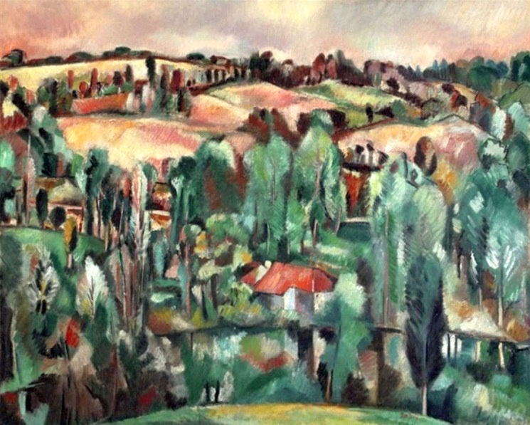 Paysage Limousin par Jean Dufy