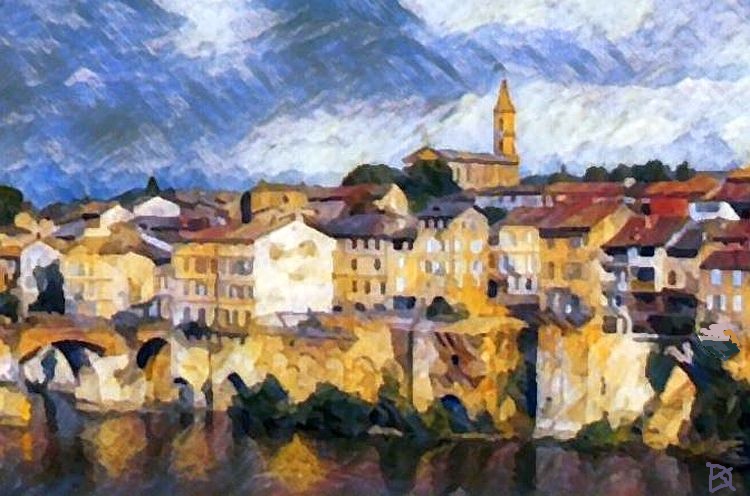 Albi, vieille ville par Dan Kopel