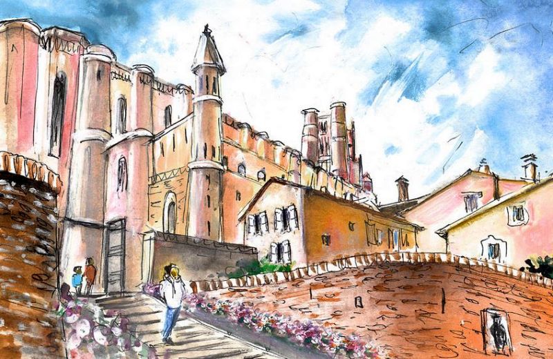 Cath&eacute;drale Ste-C&eacute;cile d'Albi  by Miki de Goodaboom
