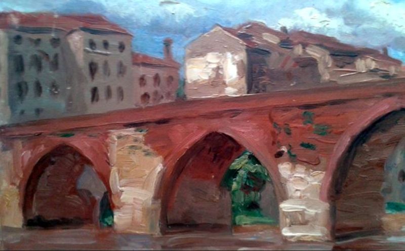 Pont Vieux Albi par St&eacute;phane Lamarche