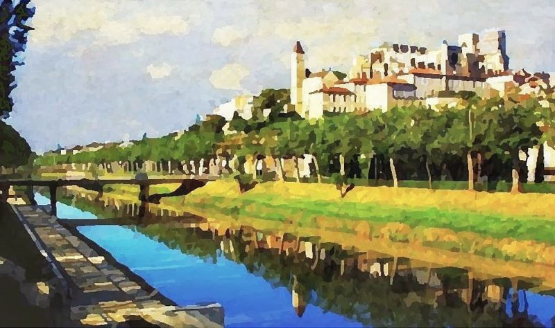 Vue d'Auch par Dan Kopel