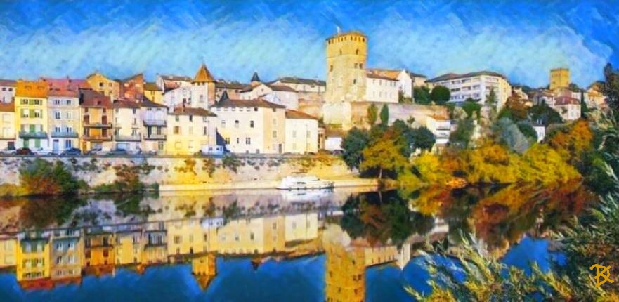 Quais de Cahors par Dan Kopel