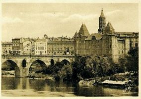 Montauban les quais musee Ingres.