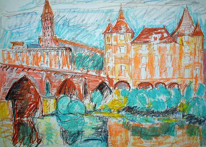Pont Vieux Montauban Andr&eacute; Patte