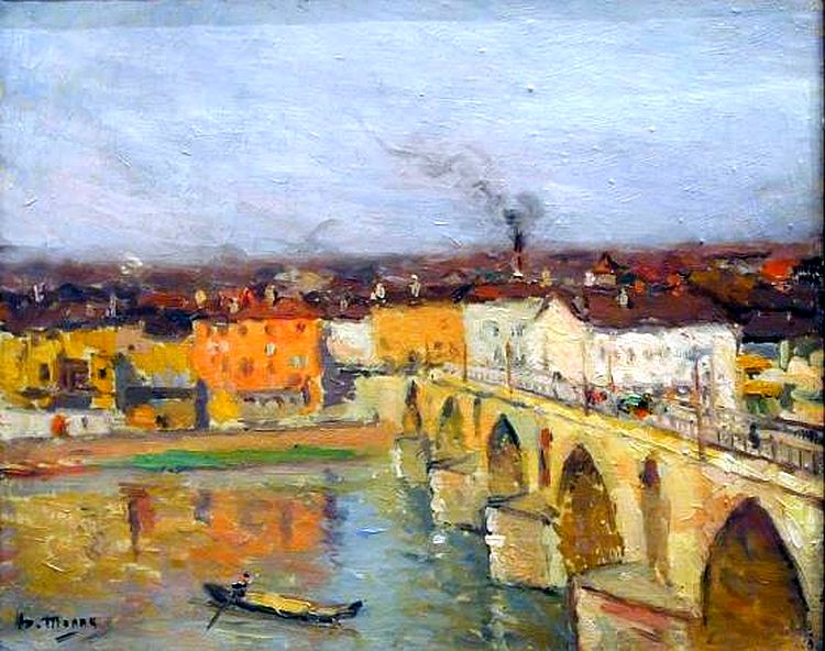 Vue de Montauban Henri Marre