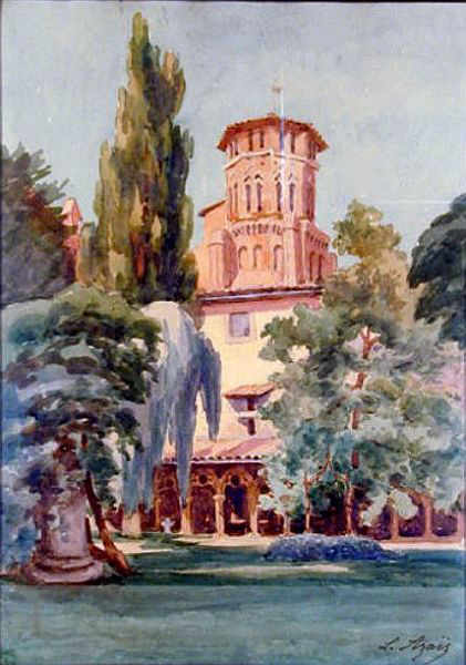 Le clo&icirc;tre des Augustins par Louis Azais
