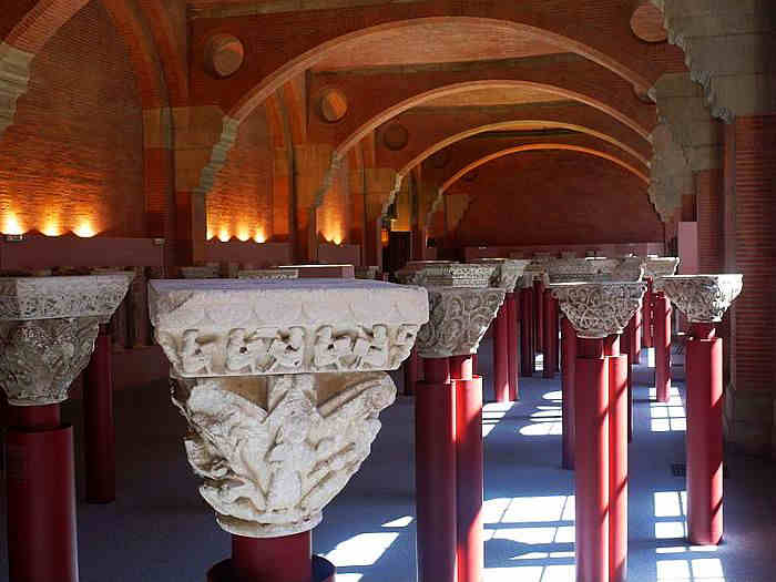 Salle des colonnes du mus&eacute;e des Augustins, &agrave; Toulouse