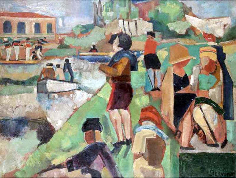 bord garonne Toulouse Francois Desnoyer