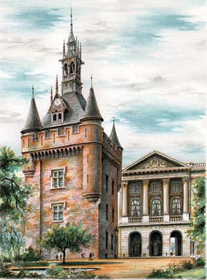 La tour du Capitole de Toulouse par G. A. Dumarais