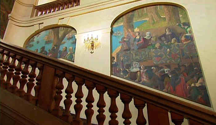 Fresques du Grand escalier du Capitole de Toulouse
