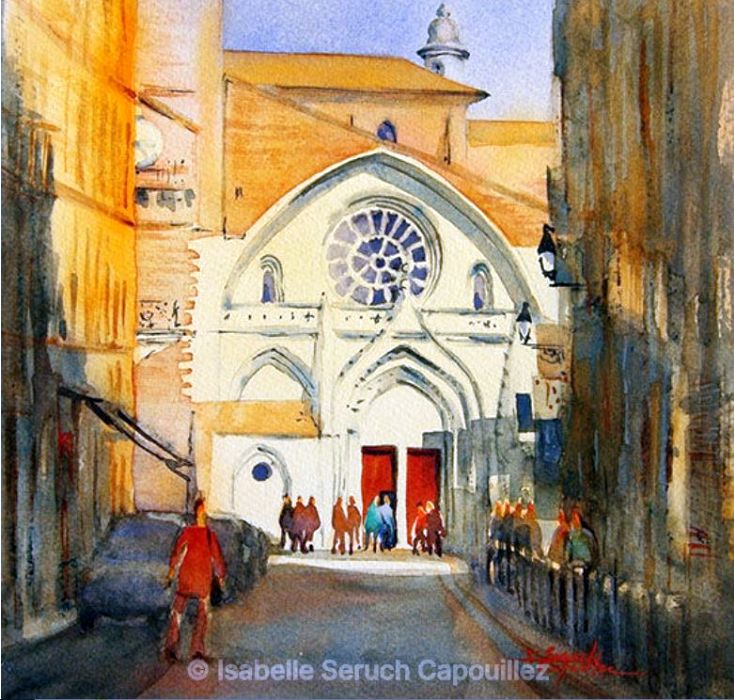 La cath&eacute;drale St-Etienne de Toulouse par Olivier Laplace