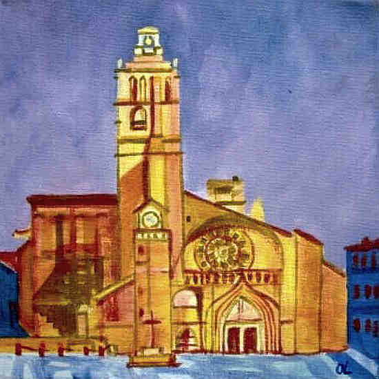 La cath&eacute;drale St-Etienne de Toulouse par Olivier Laplace