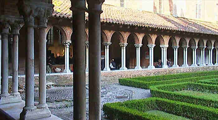 Clo&icirc;tre des  Jacobins de Toulouse