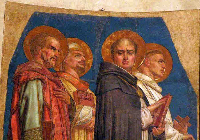 Tableau  du couvent des  Jacobins de Toulouse