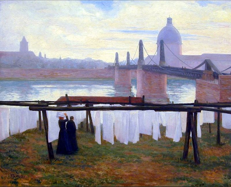 bord garonne Toulouse Francois Desnoyer