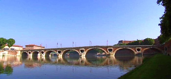 Le Pont neuf &agrave; Toulouse