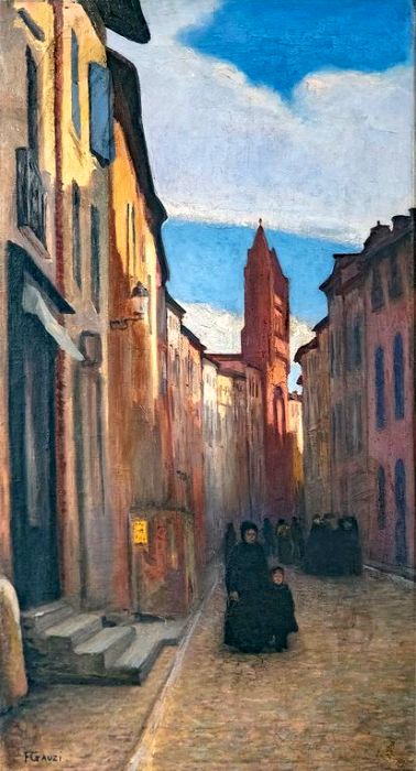 Rue Taur &agrave; Toulouse par Fran&ccedil;ois Gauzi