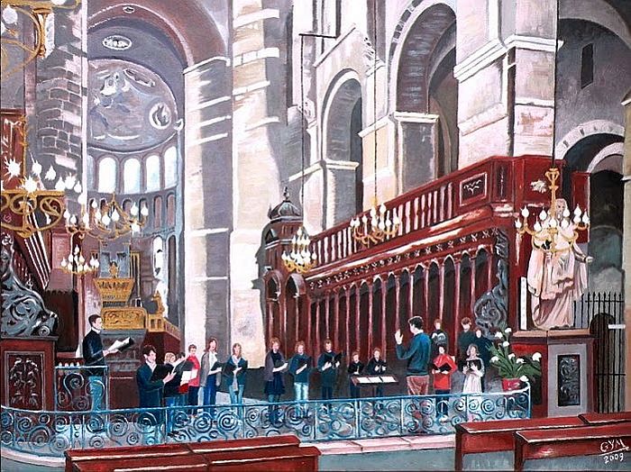 BasR&eacute;p&eacute;tition de chorale &agrave; St-Sernin par Gym