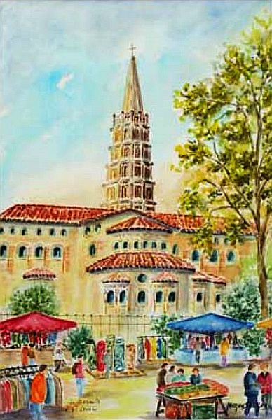 Saint Sernin par Jacques Salque