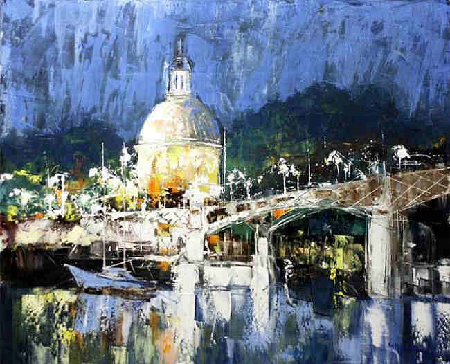 Toulouse la nuit par C&eacute;lestin Messaggio