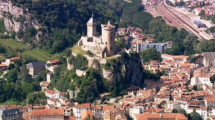 Foix and castle