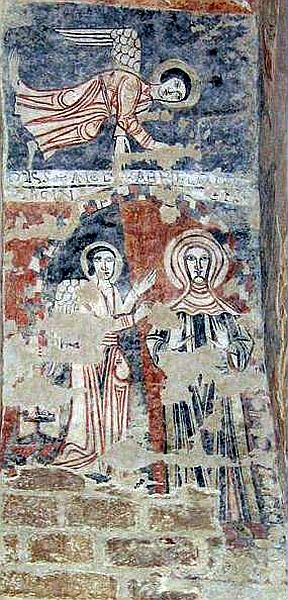 fresque &eacute;glise de Vals