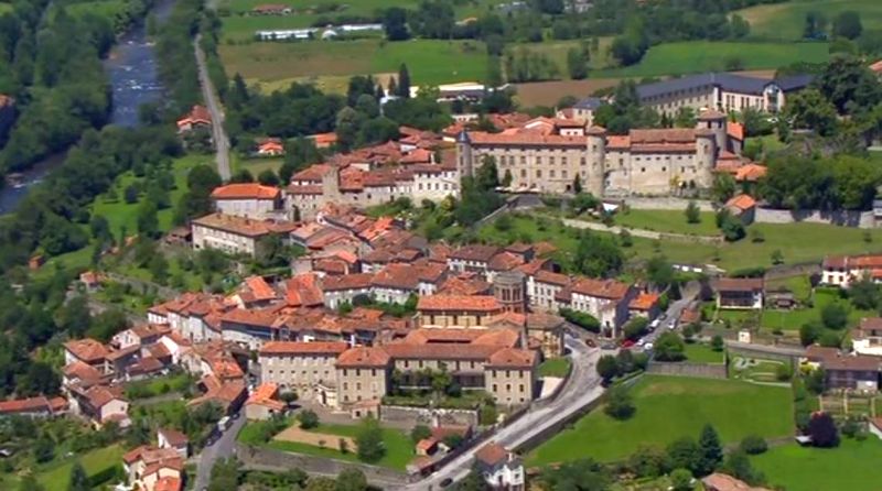 Vue de  St-Lizier